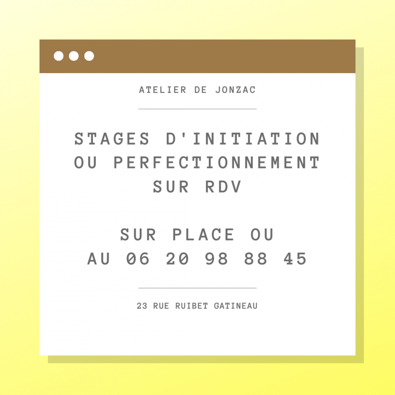 actu stages cours initiation
